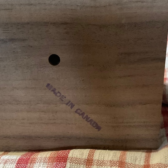 MADE IN CANADA VINTAGE GLASS MUG SET WITH WOODEN CARRY - Picture 11 of 13